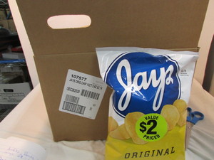 lot 79 image: Jays Original Chips