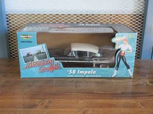 lot 15 image: Ertl Collectable, American Graffiti - American Muscle - 58 Impala