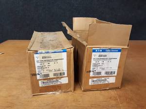 lot 1892 image: NEW Lot of (2) Eaton Transformers - 0.25 KVA 1 Phase 240277 to 120