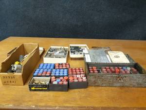 lot 1913 image: Huge Lot of Oil Burner Nozzles and LoveJoy Couplers