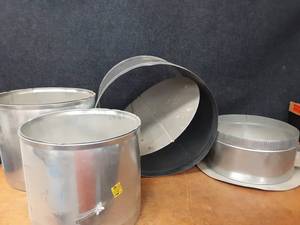 lot 1915 image: Lot of (4) Duct Dampers 14 (2) 16 & 20