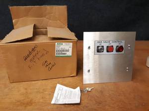 lot 1937 image: ASCO Gas Valve Controller w Keys - 108D90C
