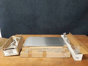lot 1939 image: Stainless Steel Wall Guards, Shower Bar and More