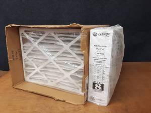 lot 1952 image: Case of (6) Lennox Air Filters - 16 x 20 x 5 - MERV 8