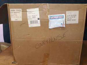 lot 1959 image: Lot of (5) Dura Tough Filters - Series 66 24 x 24 x 15