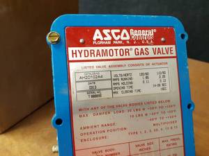 lot 1978 image: ASCO Hydramotor Gas Valve Actuator - Part No. AH2D102A4
