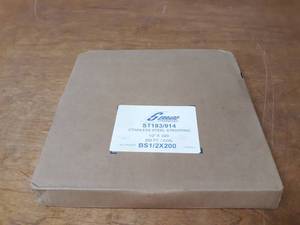 lot 1992 image: Roll of 12 x .020 Stainless Steel Banding - Part No. ST183914