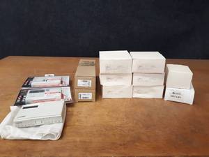lot 2011 image: Lot of Thermostats and More - LuxPro, Lennox and More