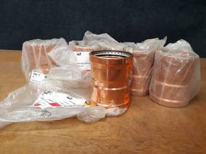 lot 2048 image: VIEGA ProPress Copper Fittings - (5) 4 Couplers