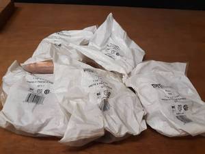 lot 2076 image: NIBCO PressSystem Copper Fittings - (5) 1-12 x 1 x 34 Reducing Tees