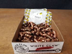 lot 2101 image: VIEGA ProPress & NIBCO Copper Fittings -  (118) 12 45° Elbows