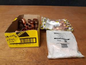 lot 2114 image: NIBCO & VIEGA PressSystem Copper Fittings - (34) 1 x 12 Reducer (FTG x Press)