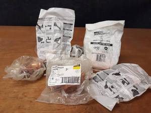 lot 2115 image: NIBCO & VIEGA PressSystem Copper Fittings - (9) 1-14 Tees
