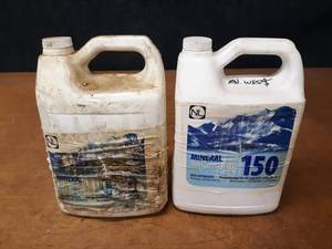 lot 2162 image: Approximately 1.5 Gallons Mineral Refrigerant Oil #150