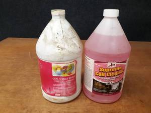 lot 2163 image: Approximately 1.5 Gallons Condenser and Coil Cleaner