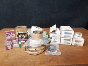 lot 2174 image: Lot of Assorted HVAC Acid Test Kits, Glo-Stick Capsules, Foam Tape and More