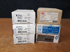 lot 2177 image: Lot of (6) Solenoid Valves