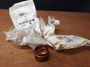 lot 2214 image: NIBCO PressSystem Copper Fittings - (6) 2 Caps
