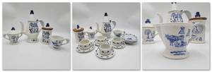 lot 52 image: 1950s Homestead Provincial Poppytrail Vernon by Metlox 16 Piece Set