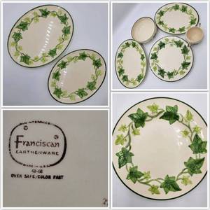 lot 61 image: Franciscan Dish Set
