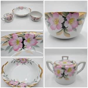 lot 65 image: Vintage 1920s AzaleaChina Set by Noritake