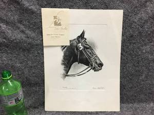 lot 12 image: Vintage Grain Belt Supply Company - Needles 1956 Kentucky Derby Winner Print