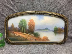 lot 18 image: Antique Scenic Picture