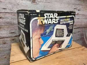 lot 35 image: Vintage 1977 Star Wars Electronic Battle Command Game