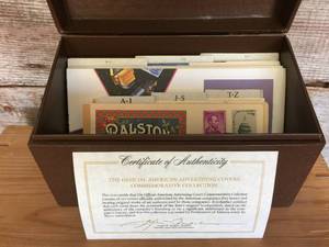 lot 49 image: Vintage The Official American Advertising Covers Commemorative Collection
