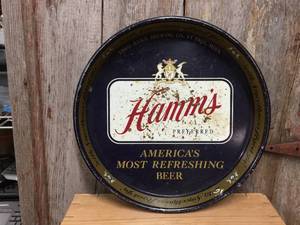 lot 60 image: Vintage Hamms Preferred Beer Tray