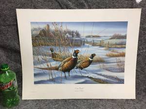 lot 83 image: James A. Meger Out Back Signed & Numbered Unframed Wildlife Print