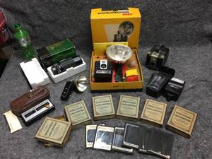 lot 114 image: Antique-Vintage Cameras, Equipment - Kodak - Lantern Slide Plates