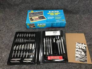 lot 125 image: 2 X-ACTO Knife Sets - Deluxe