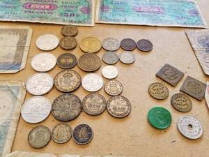 lot 130 image: WW2 ERA Money Brought Back From Overseas