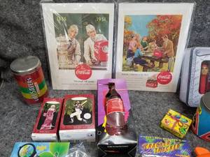 lot 132 image: Group Coca Cola - Barbie - McDonalds - Pez - Toys