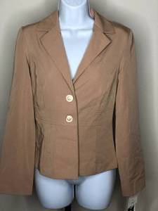 I.N San Francisco Tan Blazer (S)