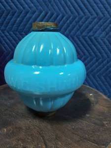 Blue Glass Lightning Rod Ball