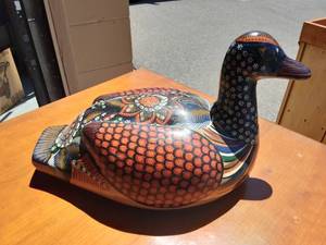 Pottery Duck Decoy 13