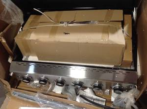 lot 2 image: Nexgrill 6 Burner Gas Grill customer return
