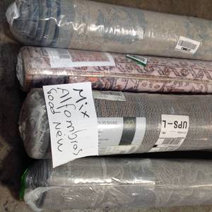 lot 24 image: Lot of assorted Area Rugs and others not used see pictures