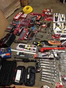 lot 39 image: Lot of assorted tools and hardware customer returns see pictures