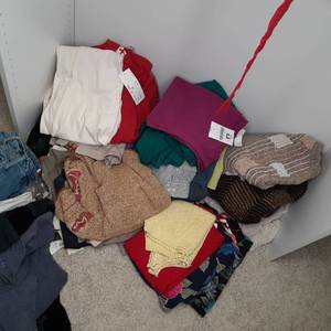 lot 329 image: Huge lot of womens clothing in vari...