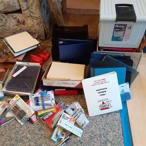 lot 371 image: Stock your office File box, file f...