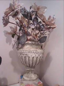 lot 32 image: Planter With Dcor 38 Tall...