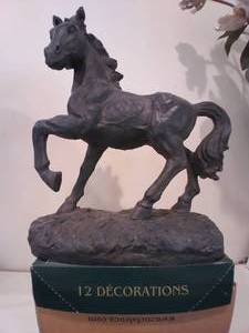 lot 33 image: Horse Statue 15 X 17 Tall...