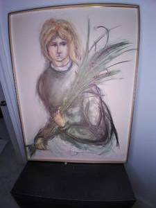 lot 39 image: Artwork 30.25 X 40.25 X 1.5 See...