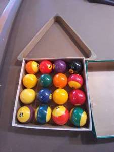lot 78 image: Set of Billiard Pool Balls & (1) Ra...