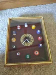 lot 104 image: Billiard Style Clock Hands Adjusta...