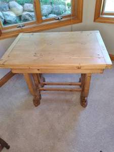 lot 128 image: Hinged Table Top Which is Not Attac...