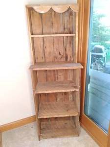 lot 129 image: Wood Display Cabinet (25.5 X 15 X...